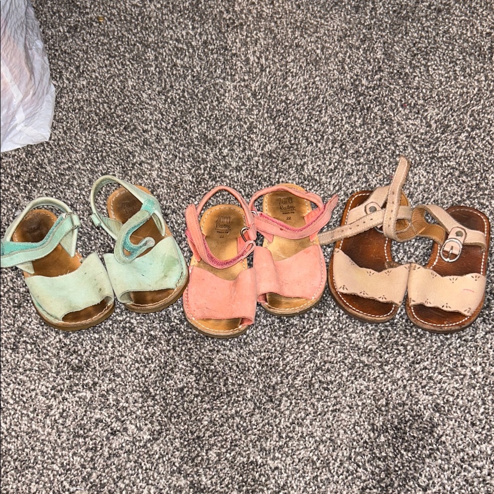 Adelisa & Co and Zara sandals